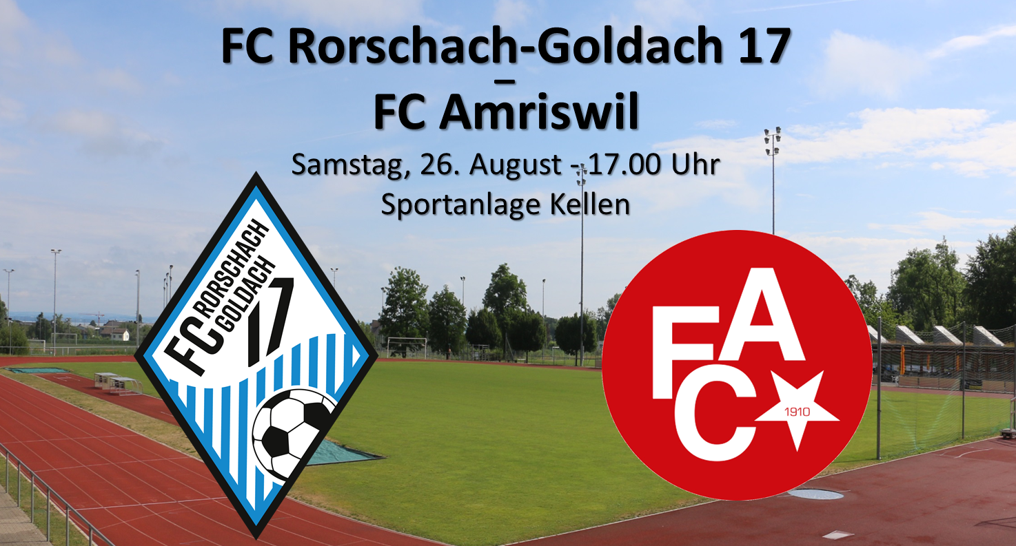 1. Heimspiel gegen den FC Amriswil